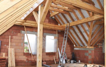 Upper Ochrwyth attic trusses