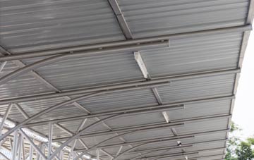 installing Upper Ochrwyth metal roofing