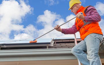 Upper Ochrwyth soft wash roof cleaning
